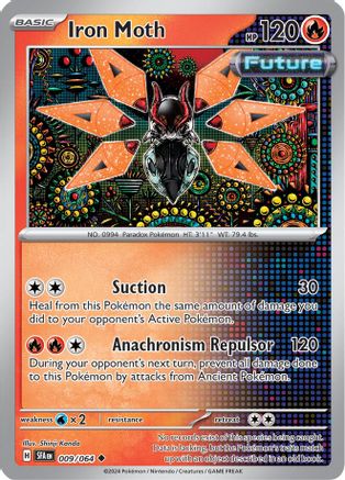 Iron Moth (009/064) [Scarlet & Violet: Shrouded Fable] Reverse Holofoil