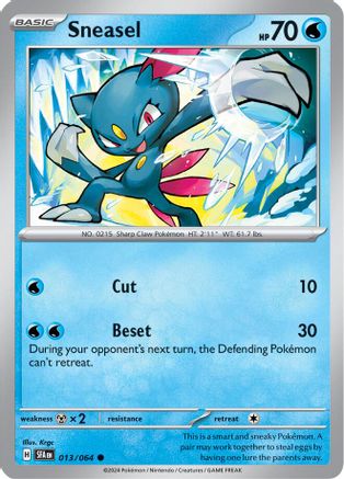 Sneasel (13) - SV Shrouded Fable