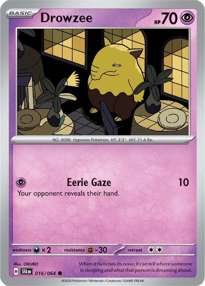 Drowzee (016/064) [Scarlet & Violet: Shrouded Fable] | Silver Goblin