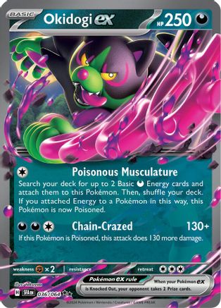 Okidogi ex (36) Holofoil - Shrouded Fable