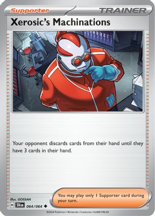 Xerosic's Machinations (064/064) [Scarlet & Violet: Shrouded Fable] Reverse Holofoil