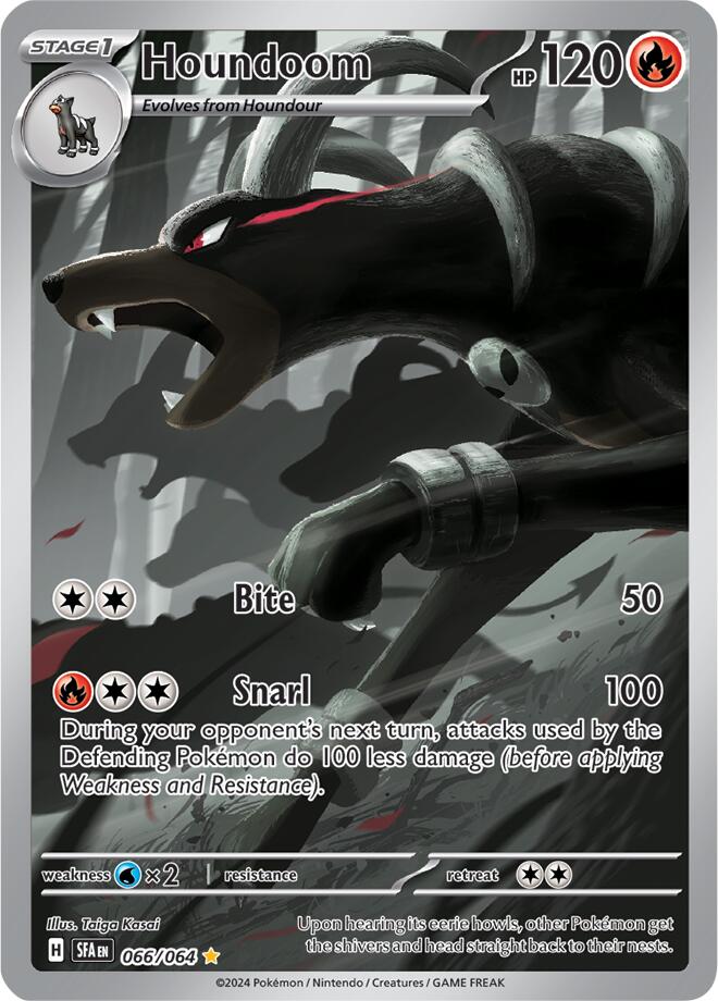 Houndoom (066/064) [Scarlet & Violet: Shrouded Fable] | Silver Goblin