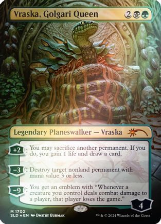 Vraska, Golgari Queen (1702) Foil - Secret Lair Drop Series