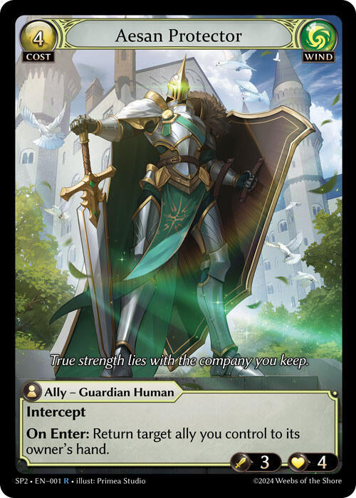 Aesan Protector (001) [Supporter Pack 2] | Silver Goblin