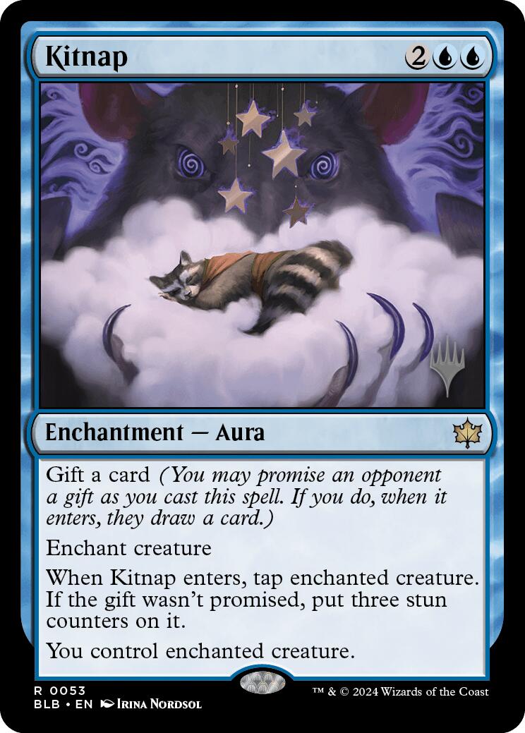 Kitnap (Promo Pack) [Bloomburrow Promos] | Silver Goblin