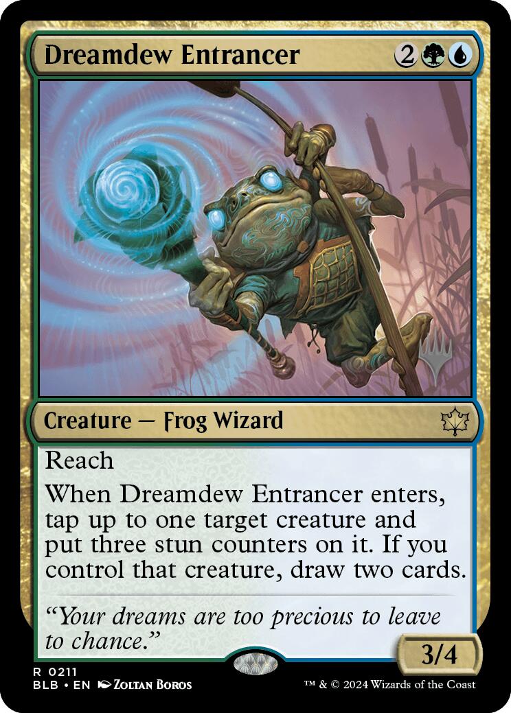 Dreamdew Entrancer (Promo Pack) [Bloomburrow Promos] | Silver Goblin