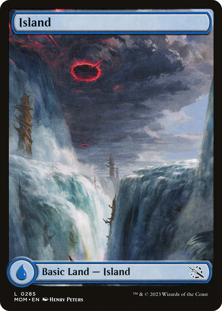 Island (285) [March of the Machine] Foil