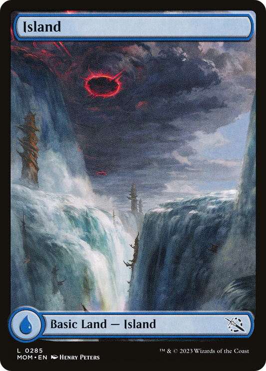 Island (285) [March of the Machine] Foil