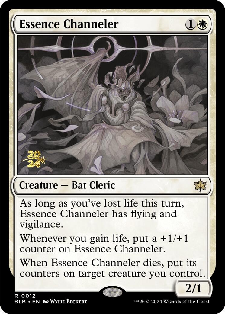 Essence Channeler [Bloomburrow Prerelease Promos] | Silver Goblin