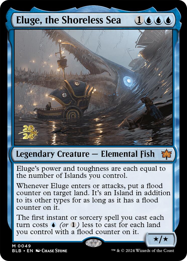 Eluge, the Shoreless Sea [Bloomburrow Prerelease Promos] | Silver Goblin