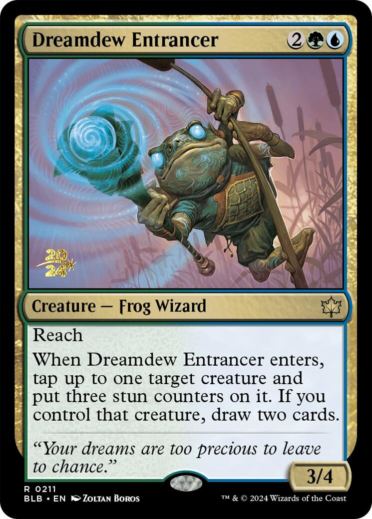 Dreamdew Entrancer [Bloomburrow Prerelease Promos] | Silver Goblin