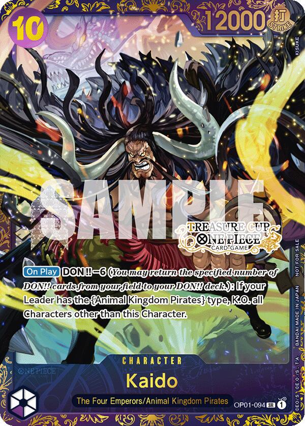 Kaido (Treasure Cup) [One Piece Promotion Cards] | Silver Goblin