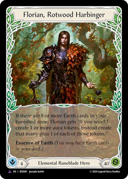 Florian, Rotwood Harbinger (Marvel) (ROS001) Cold Foil - Rosetta
