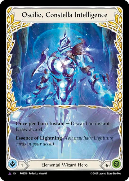 Oscilio, Constella Intelligence (Marvel) (ROS019) Cold Foil - Rosetta