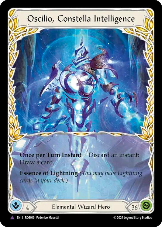 Oscilio, Constella Intelligence (Marvel) (ROS019) Cold Foil - Rosetta