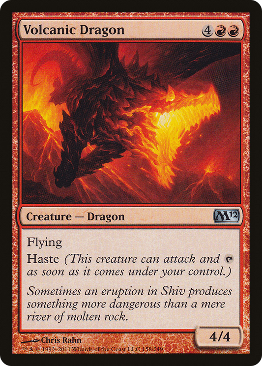 Volcanic Dragon [Magic 2012] Foil