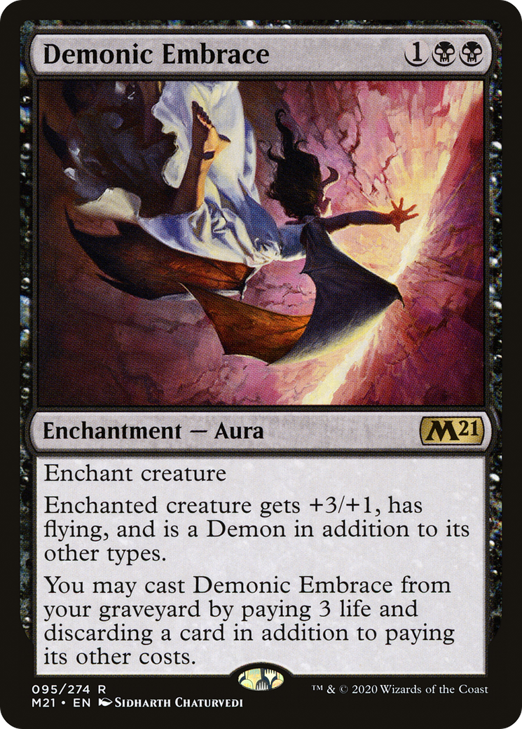 Demonic Embrace [Core Set 2021] Foil