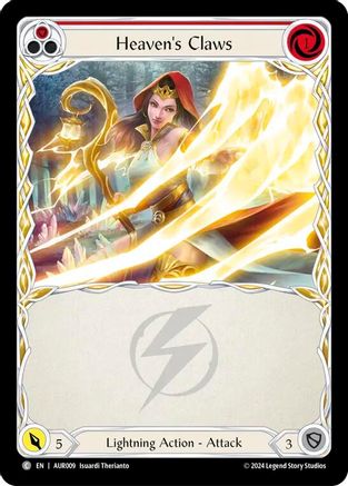 Heaven's Claws (Red) (AUR009) - 1st Strike