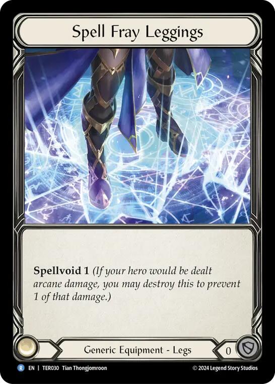 Spell Fray Leggings [TER030] (1st Strike) | Silver Goblin