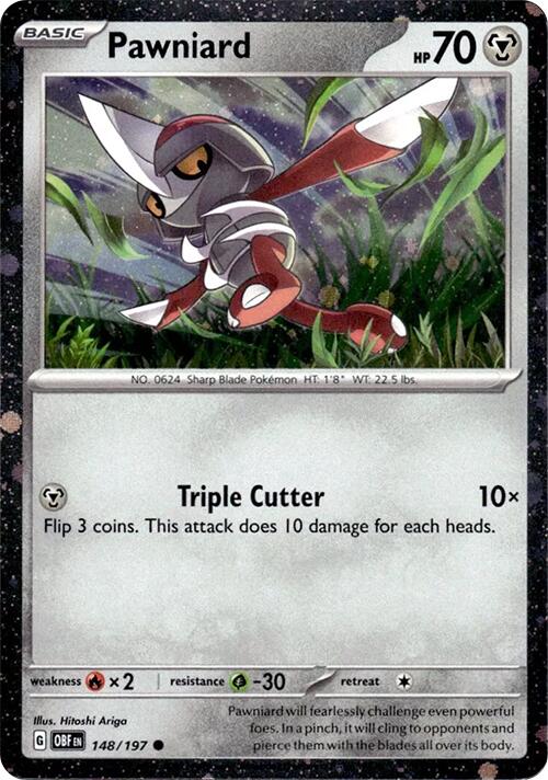 Pawniard (148/197) (Cosmos Holo) [Miscellaneous Cards] | Silver Goblin