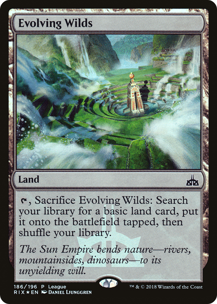 Evolving Wilds (186) Foil - Rivals of Ixalan Promos