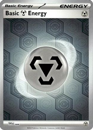 Basic Metal Energy (Reverse Holofoil) (8) Reverse Holofoil - SV Shrouded Fable