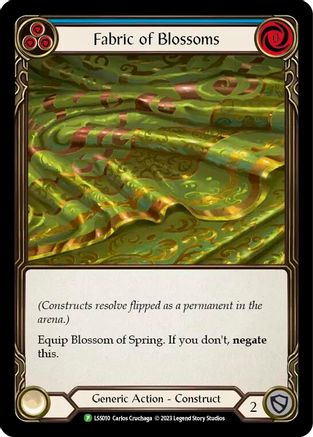 Fabric of Blossoms (LSS010) Cold Foil - FaB Promos