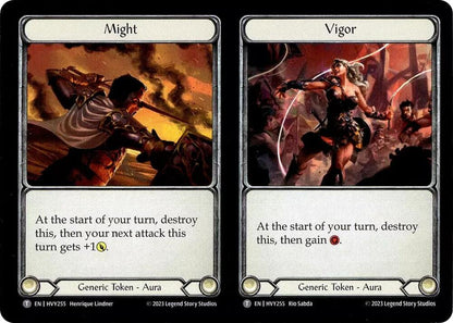 Agility // Gold // Might // Vigor (HVY255) - Heavy Hitters