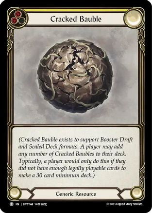 Cracked Bauble  (HVY244) - Heavy Hitters | Silver Goblin