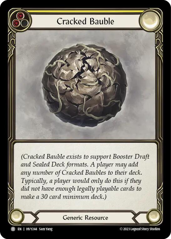 Cracked Bauble (Regular) [HVY244] (Heavy Hitters) | Silver Goblin