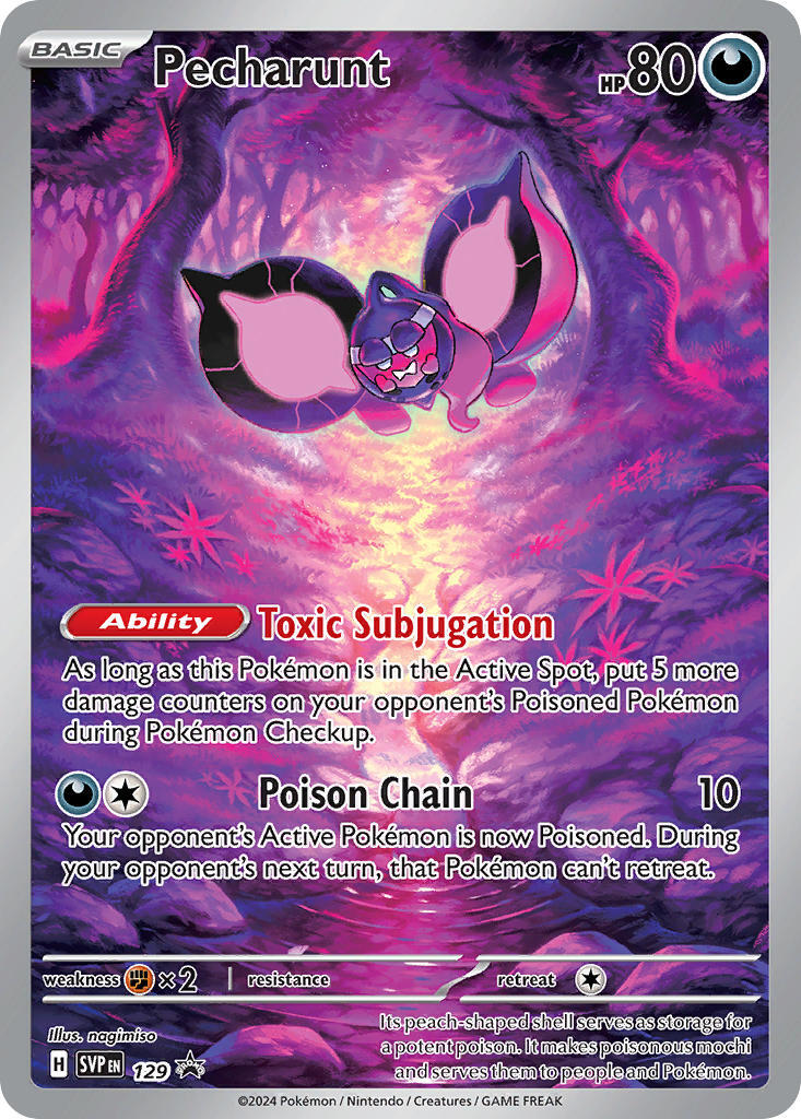 Pecharunt (129) [Scarlet & Violet: Black Star Promos] | Silver Goblin