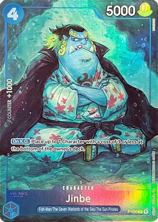 Jinbe (Premium Card Collection -BANDAI CARD GAMES Fest. 23-24 Edition-) [One Piece Promotion Cards] | Silver Goblin