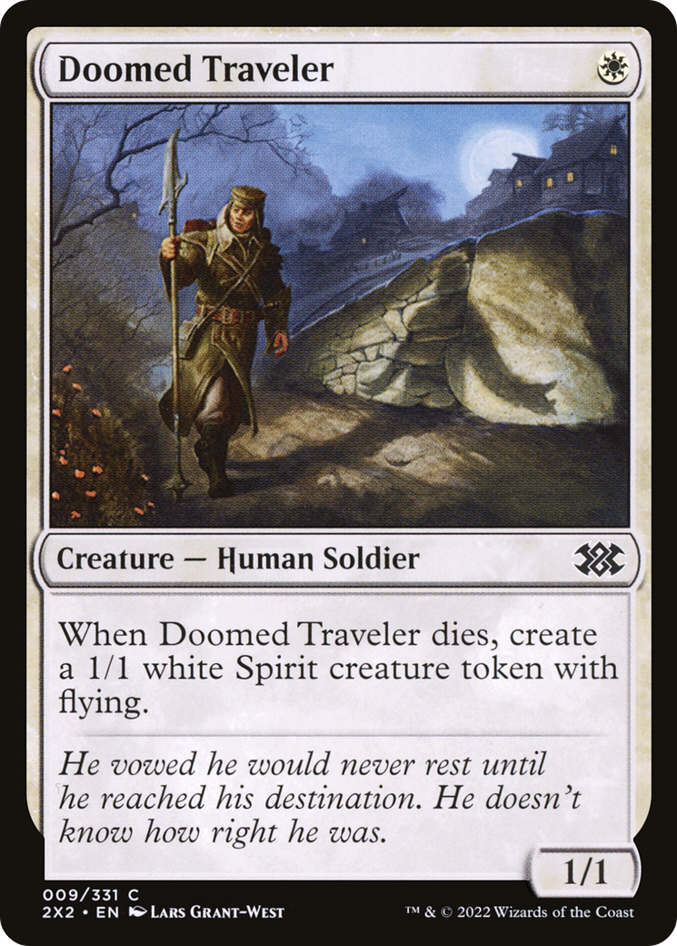 Doomed Traveler (009) Foil - Double Masters 2022