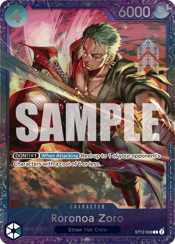 Roronoa Zoro (Treasure Cup 2024) [One Piece Promotion Cards] | Silver Goblin