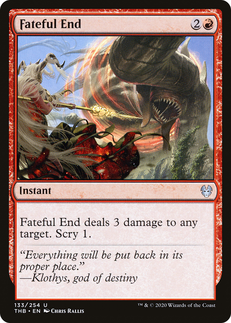 Fateful End (133) - Theros Beyond Death