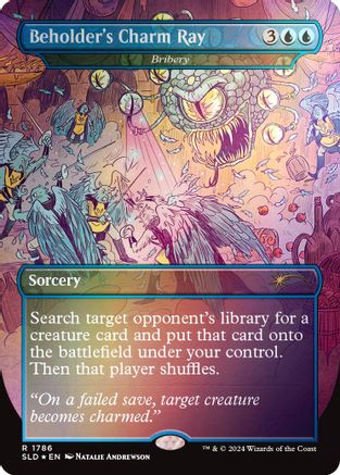 Beholder's Charm Ray – Bribery (1786) Foil - Secret Lair Drop Series