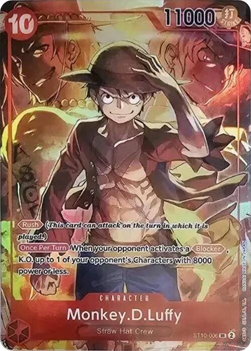 Monkey.D.Luffy (Treasure Booster Set) [One Piece Promotion Cards] | Silver Goblin