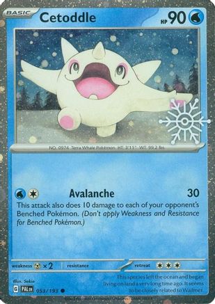 Cetoddle - 053/193 (Holiday Calendar) (53) Holofoil - Miscellaneous Cards & Products