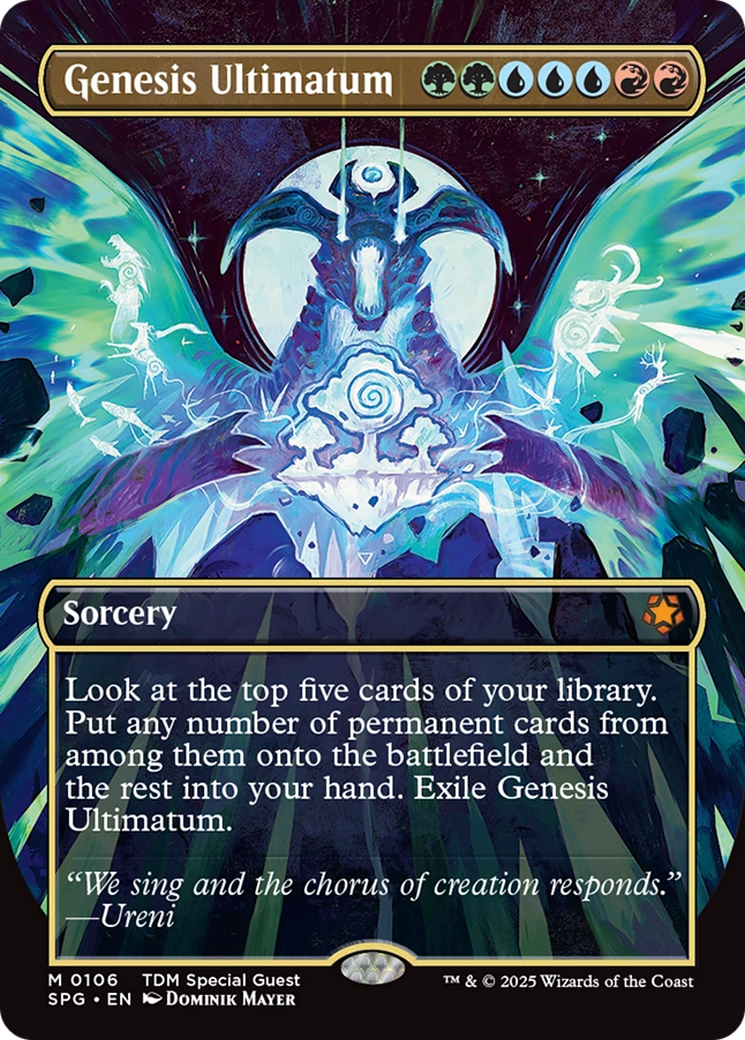 Genesis Ultimatum (Borderless) (106) Foil - Special Guests