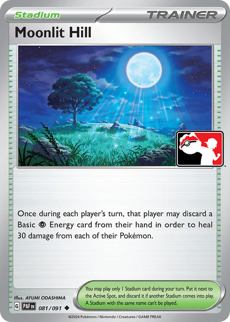 Moonlit Hill (081/091) [Prize Pack Series Five] | Silver Goblin