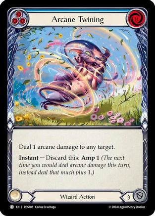 Arcane Twining (Blue) (ROS188) - Rosetta