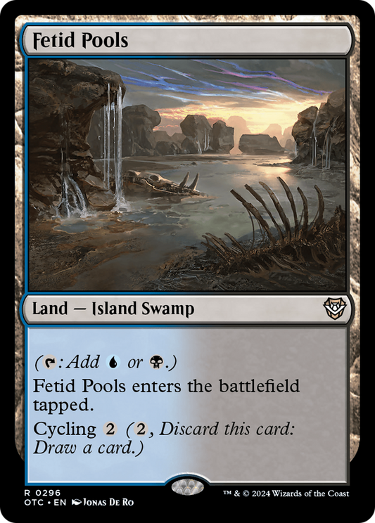 Fetid Pools (296) - Outlaws of Thunder Junction Commander