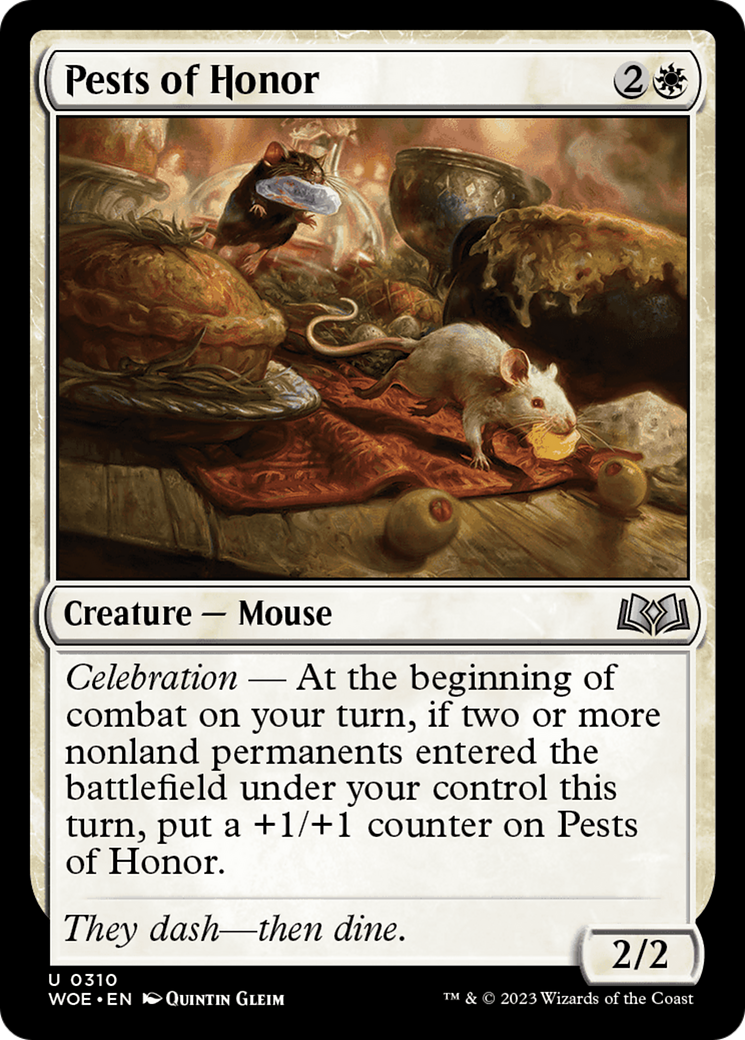 Pests of Honor [Wilds of Eldraine] Foil