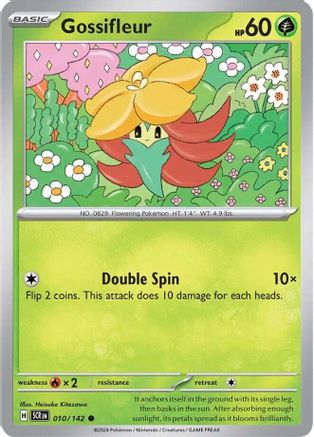 Gossifleur (010/142) [Scarlet & Violet: Stellar Crown] Reverse Holofoil