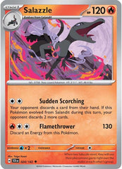 Salazzle (024/142) [Scarlet & Violet: Stellar Crown] | Silver Goblin