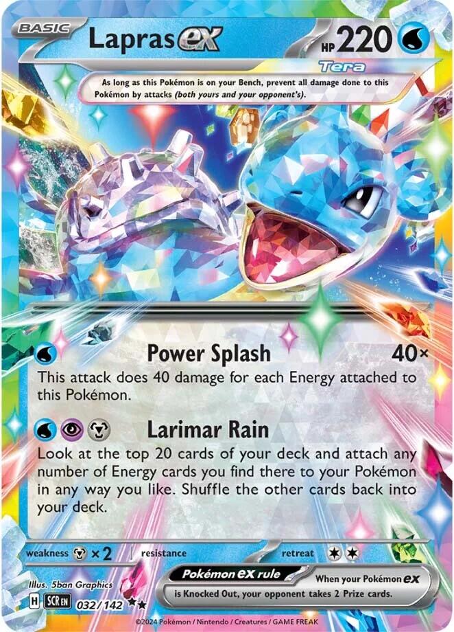 Lapras ex (032/142) [Scarlet & Violet: Stellar Crown] | Silver Goblin