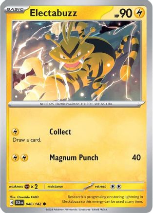 Electabuzz (046/142) [Scarlet & Violet: Stellar Crown] Reverse Holofoil