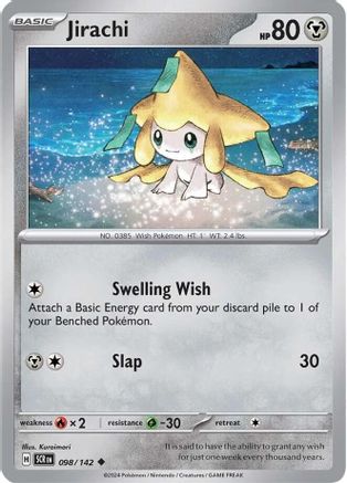 Jirachi (098/142) [Scarlet & Violet: Stellar Crown] Reverse Holofoil