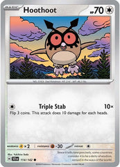 Hoothoot (114/142) [Scarlet & Violet: Stellar Crown] | Silver Goblin