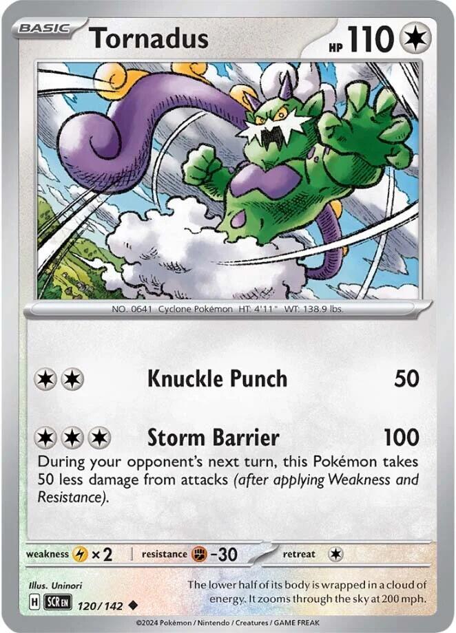 Tornadus (120/142) [Scarlet & Violet: Stellar Crown] | Silver Goblin